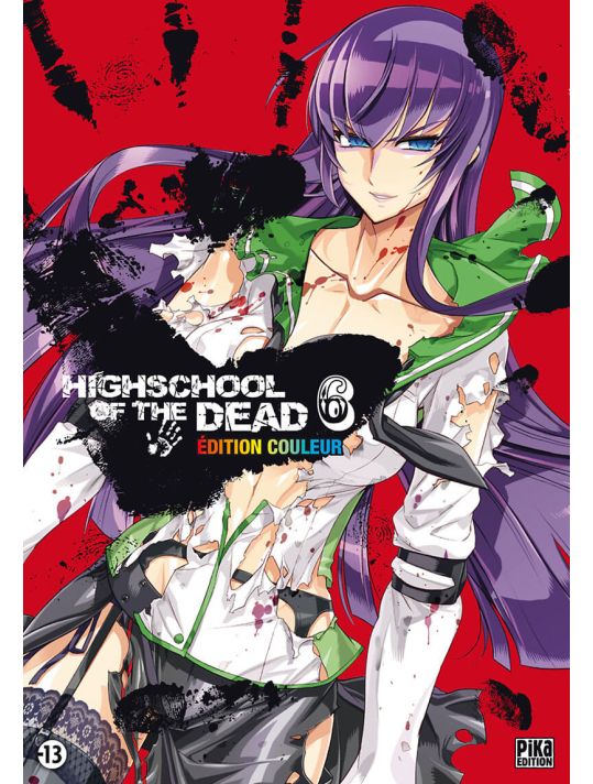 Highschool of the dead tome 6 - édition couleur main product photo
