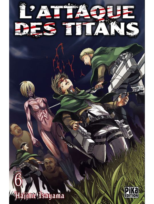 L'attaque des titans tome 6 main product photo