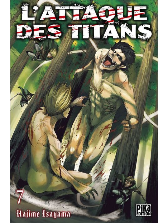 L'attaque des titans tome 7 main product photo