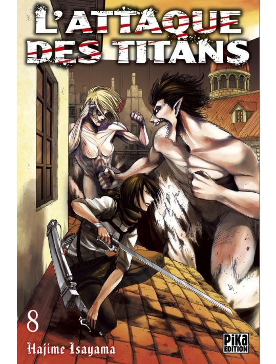 L'attaque des titans tome 8 main product photo
