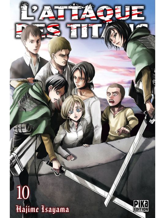 L'attaque des titans tome 10 main product photo