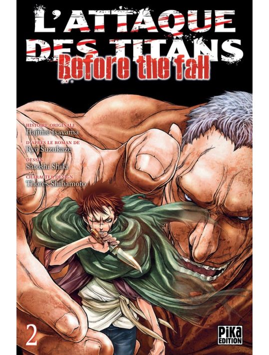 l'attaque des titans - before the fall tome 2 main product photo
