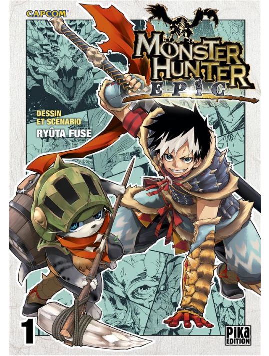 Monster hunter epic tome 1 main product photo