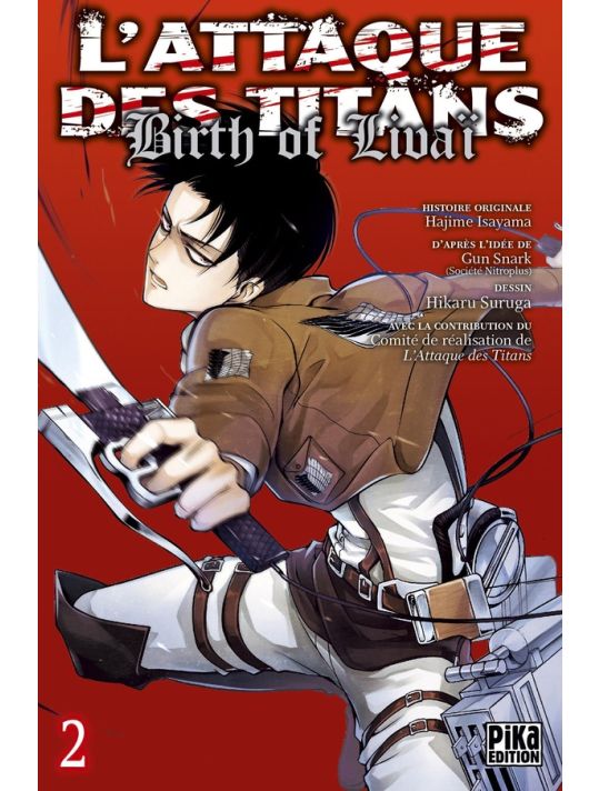 L'attaque des titans - birth of Livaï tome 2 main product photo