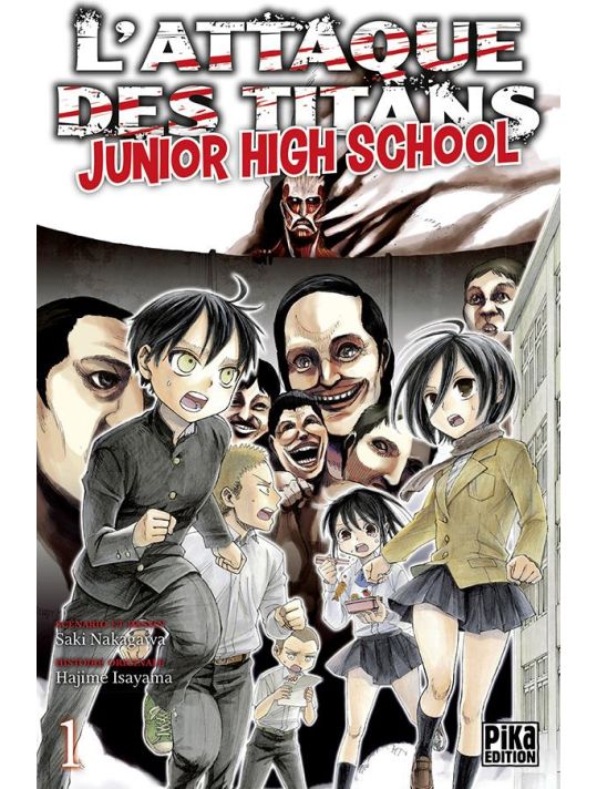 L'attaque des titans - junior high school tome 1 main product photo