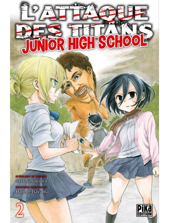 L'attaque des titans - junior high school tome 2 main product photo