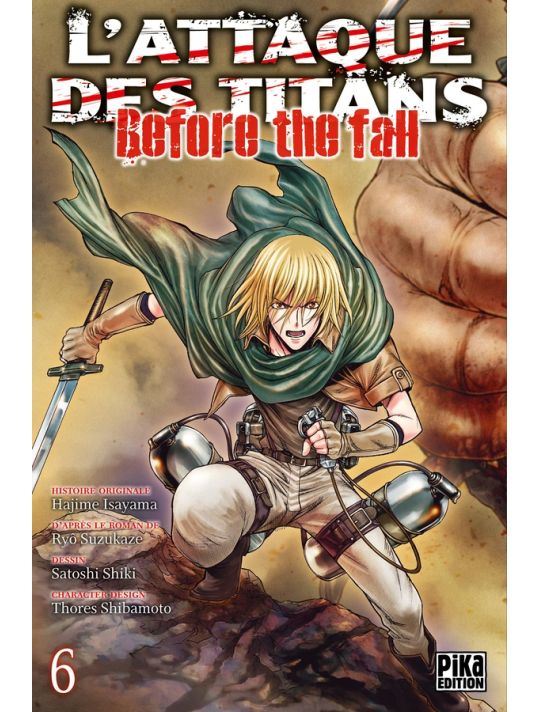 L'attaque des titans - before the fall tome 6 main product photo