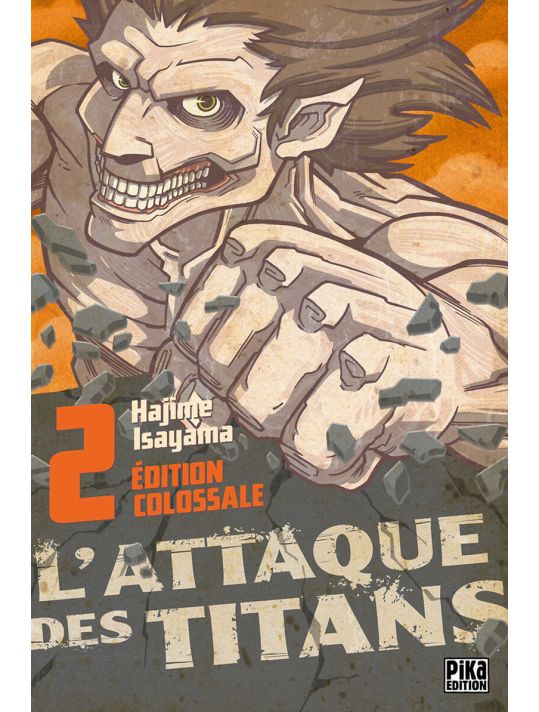 L'attaque des titans - édition colossale tome 2 main product photo