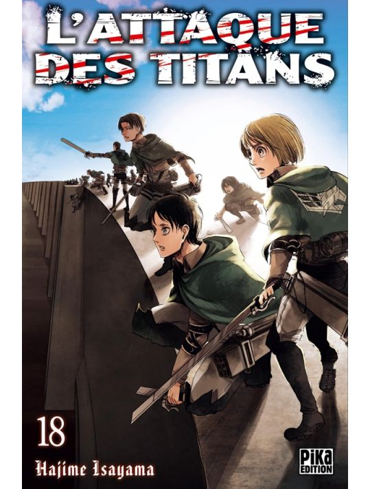 L'attaque des titans tome 18 main product photo