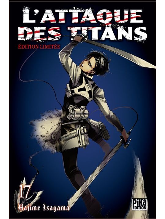 L'attaque des titans tome 17 - édition collector main product photo