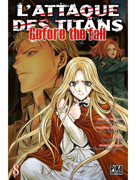 L'attaque des titans - Before the fall tome 8 main product photo