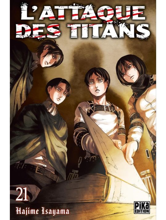 L'attaque des titans tome 21 main product photo