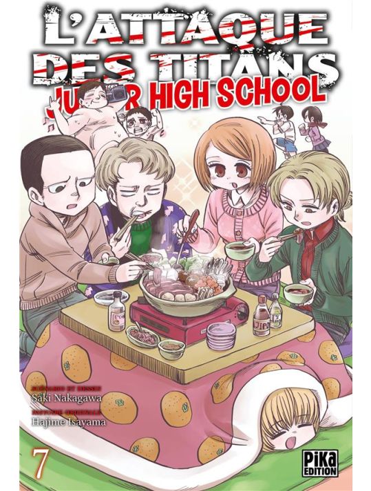 L'attaque des titans - Junior high school tome 7 main product photo