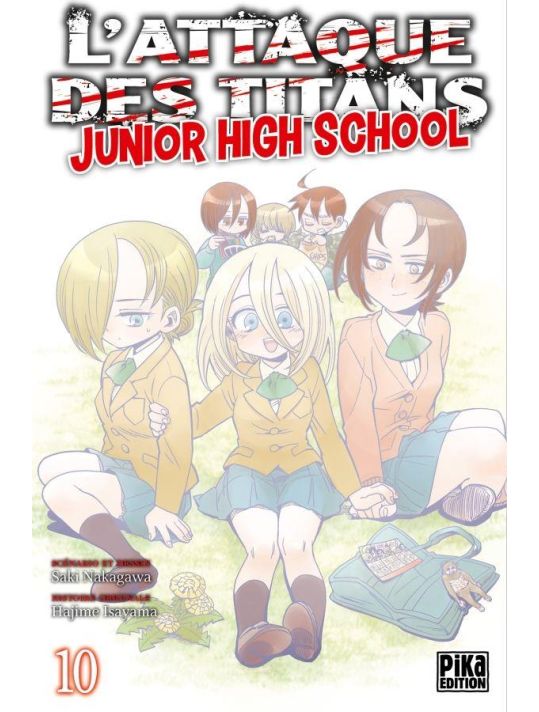 L'attaque des titans - Junior high school tome 10 main product photo