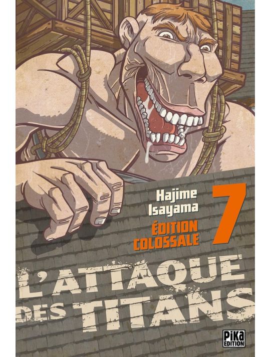 L'attaque des titans - édition colossale tome 7 main product photo