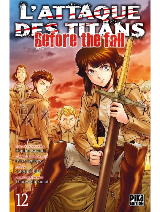 L'attaque des titans - before the fall tome 12 main product photo
