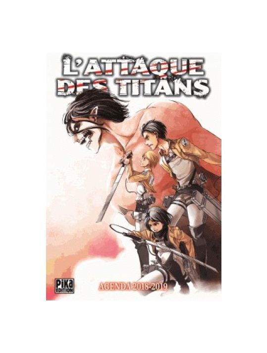 L'Attaque des Titans : agenda (édition 2018/2019) main product photo