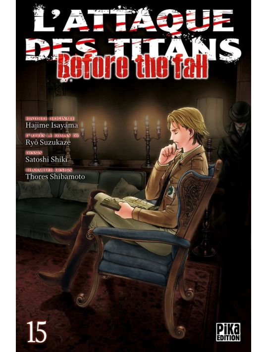 L'attaque des titans - before the fall tome 15 main product photo