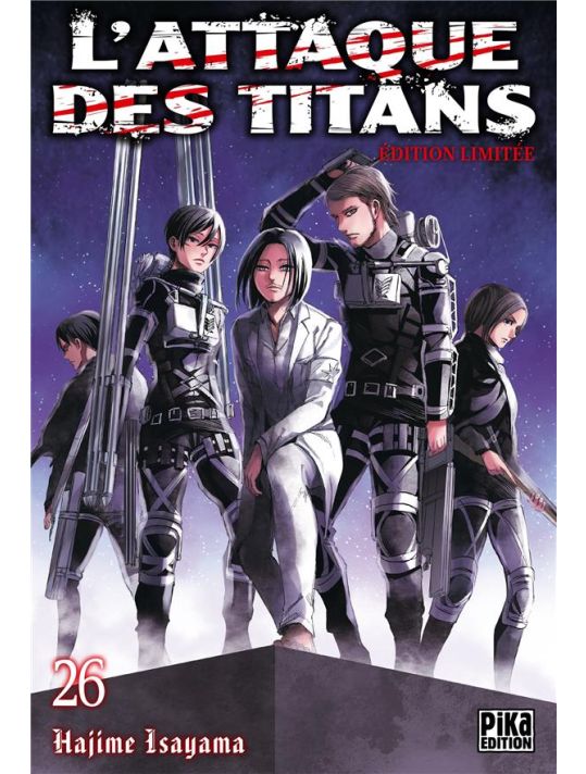 L'attaque des titans - édition limitée tome 26 main product photo