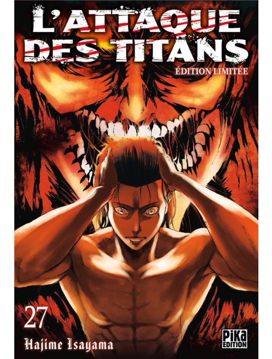 L'attaque des titans - édition collector tome 27 main product photo