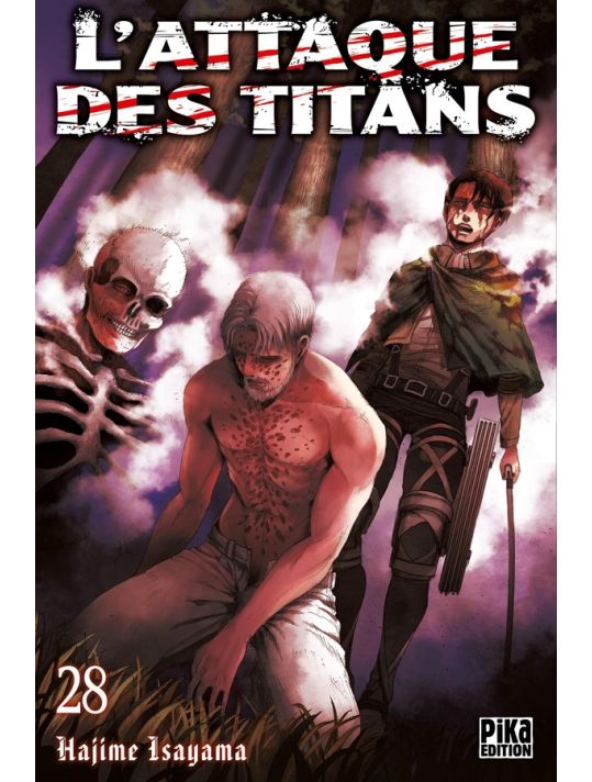 L'attaque des titans tome 28 main product photo