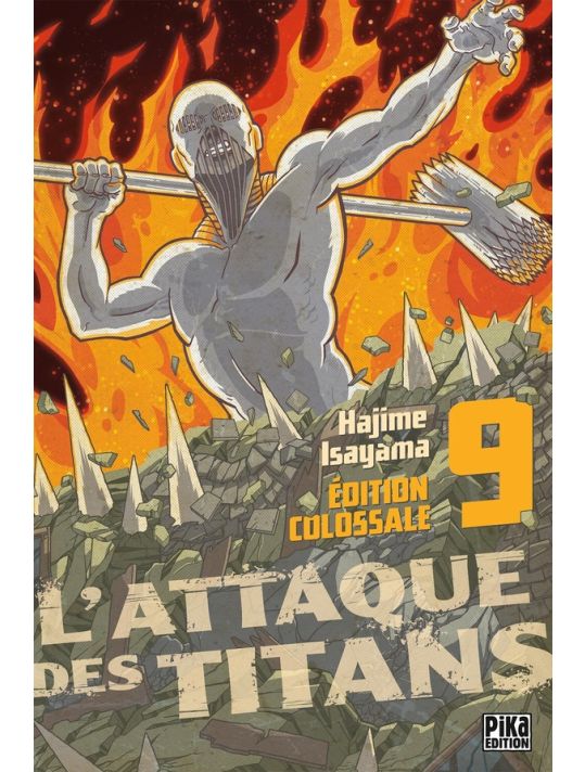 L'attaque des titans - édition colossale tome 9 main product photo