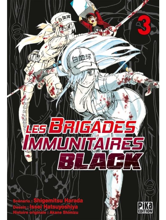 Les brigades immunitaires black tome 3 main product photo