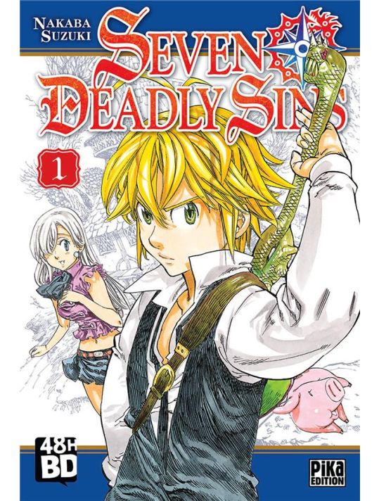 48h BD - Seven deadly sins tome 1 main product photo