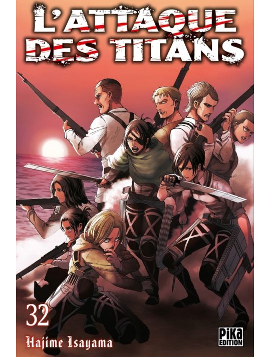 L'attaque des titans tome 32 main product photo
