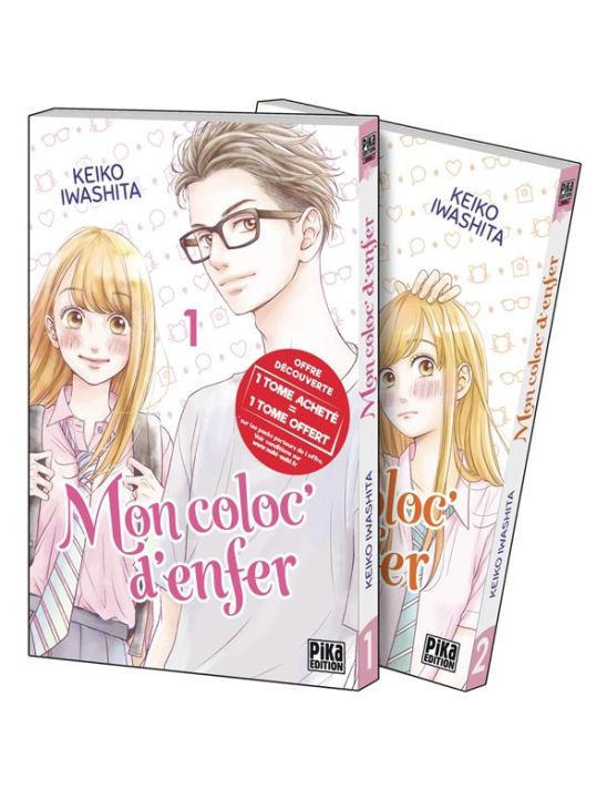 Mon coloc' d'enfer - Pack découverte tomes 1 et 2 main product photo