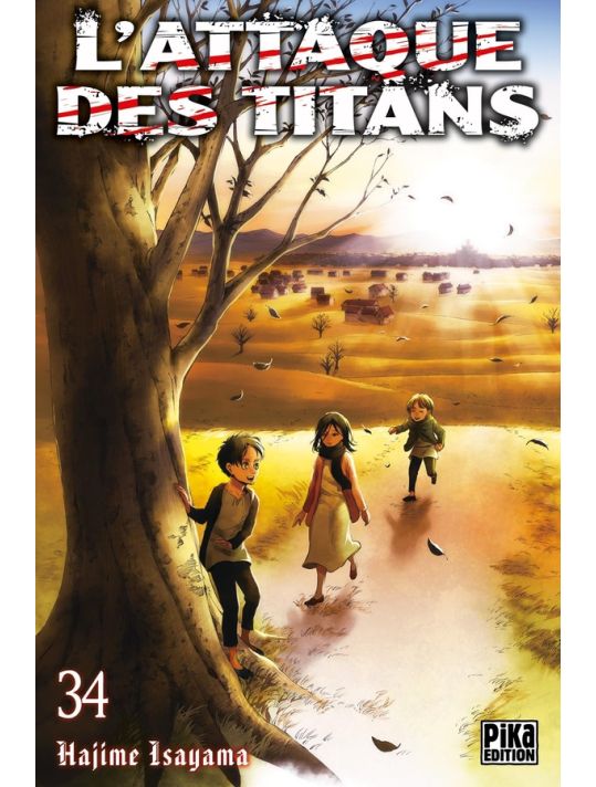 L'attaque des titans tome 34 main product photo