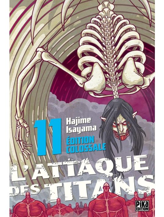 L'attaque des titans - édition colossale tome 11 main product photo