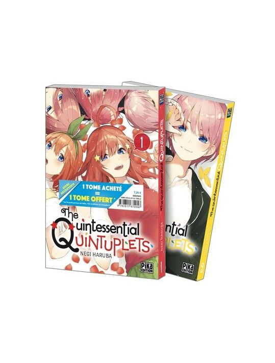 The quintessential quintuplets - pack découverte tomes 1 et 2 main product photo