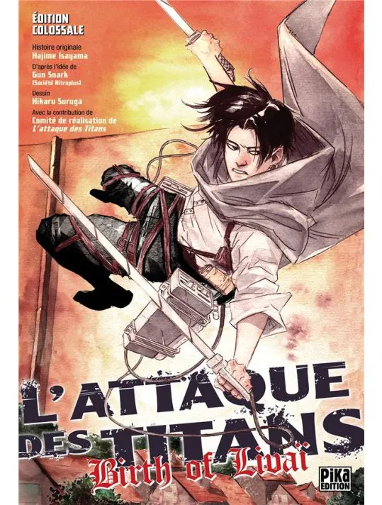 L'attaque des titans - Birth of Livaï (édition colossale)
