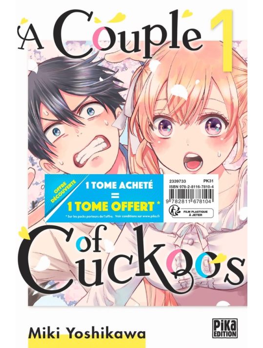 A couple of cuckoos - pack tomes 1 et 2 main product photo