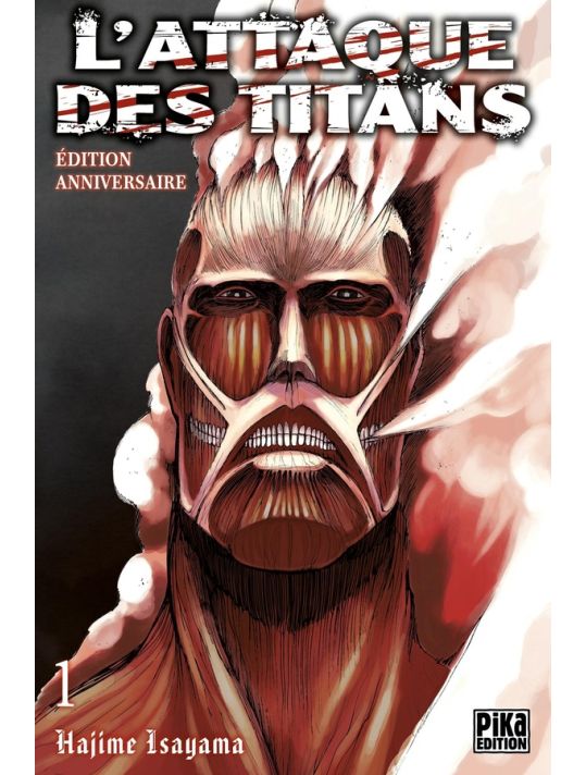 L'attaque des titans (édition anniversaire) tome 1 main product photo