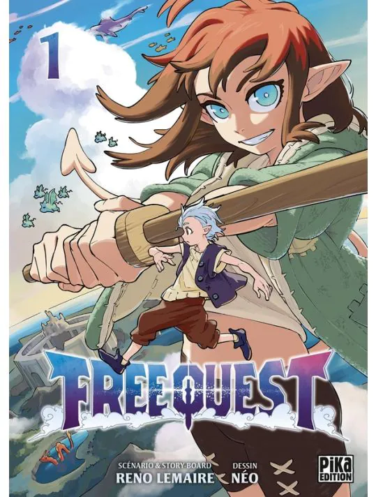 couverture de : Free quest