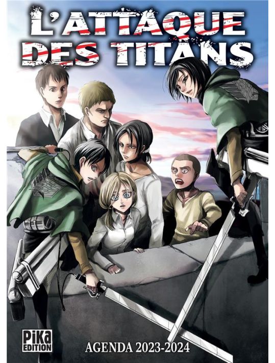 L'attaque des titans - agenda 2023/2024 main product photo