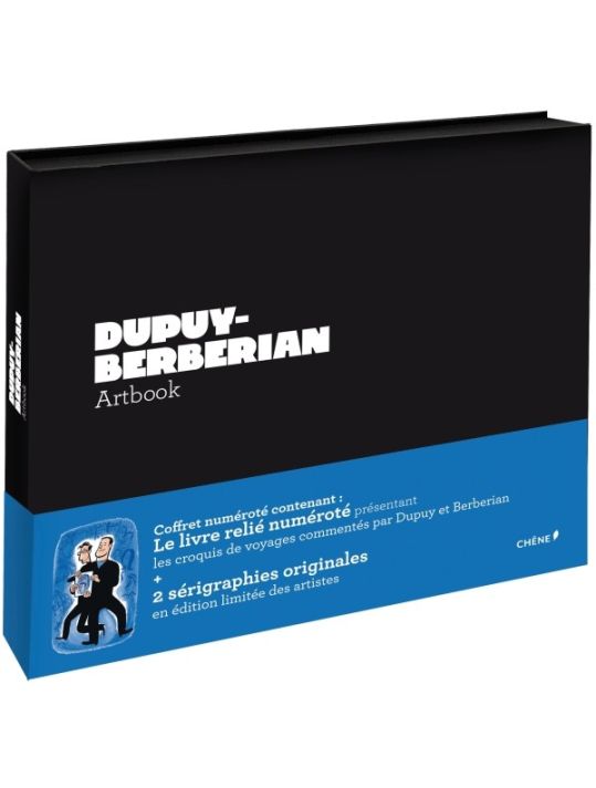 Dupuy-Berbérian artbook - coffret luxe main product photo