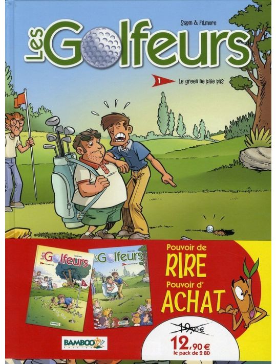 les golfeurs - pack tome 1 + tome 2 main product photo