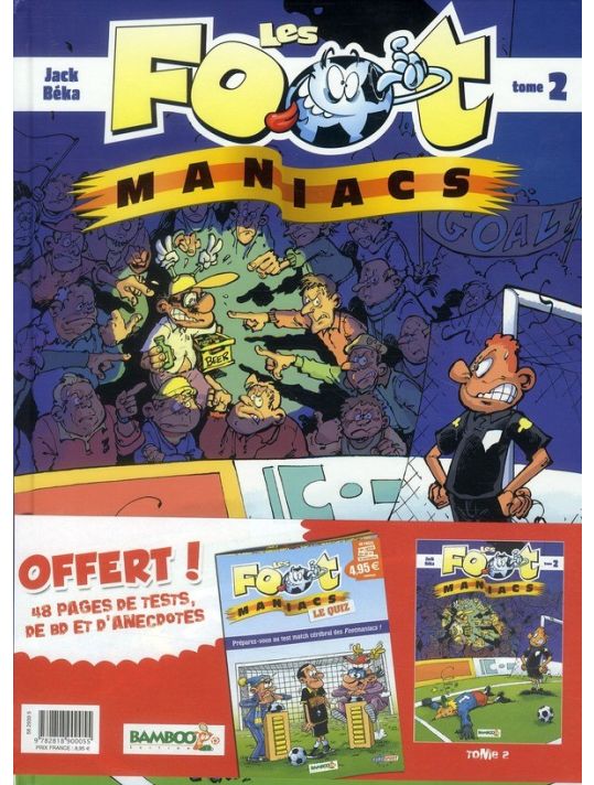 les footmaniacs tome 2 - quizz main product photo