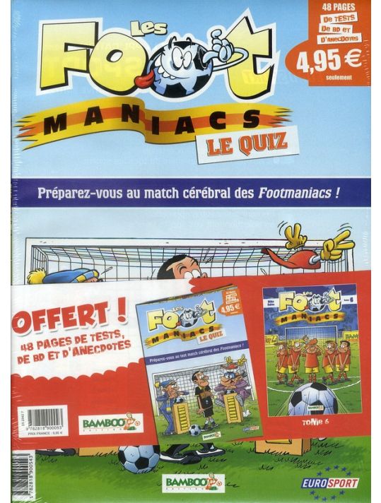 les footmaniacs tome 6 - quizz main product photo