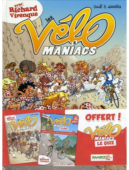 les vélomaniacs tome 5 - quizz main product photo