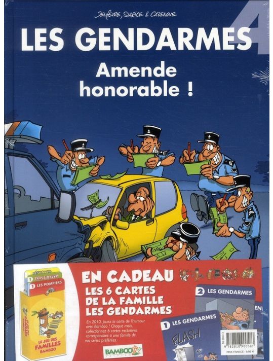 les gendarmes tome 4 - jeu des familles bamboo main product photo