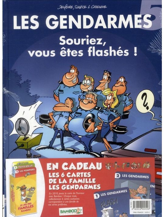 les gendarmes tome 5 - jeu des familles bamboo main product photo