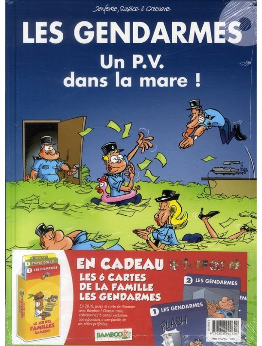 les gendarmes tome 6 - jeu des familles bamboo main product photo