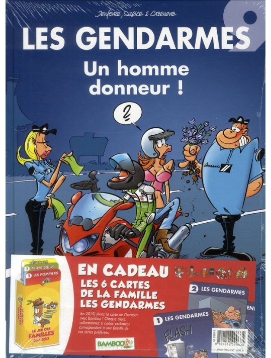 les gendarmes tome 9 - jeu des familles bamboo main product photo