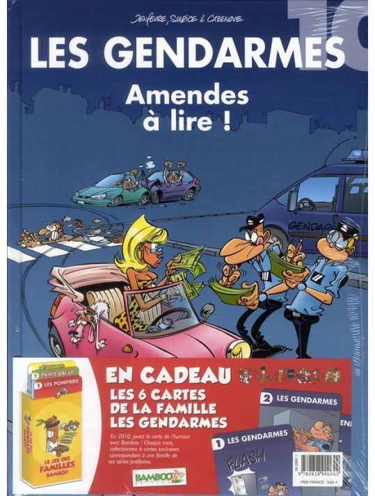 les gendarmes tome 10 - jeu des familles bamboo main product photo