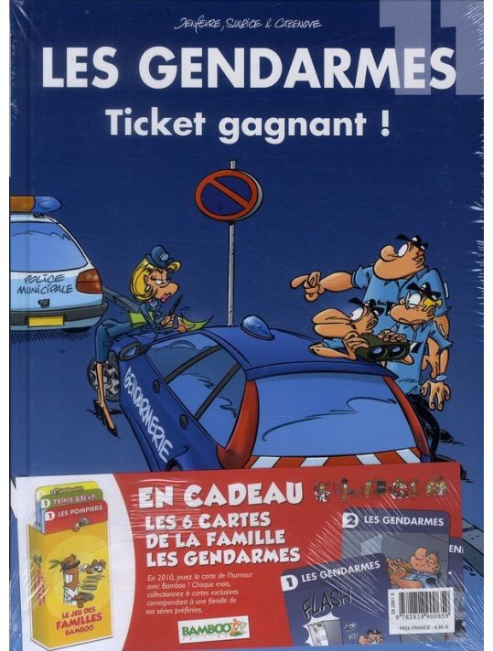 les gendarmes tome 11 - jeu des familles bamboo main product photo