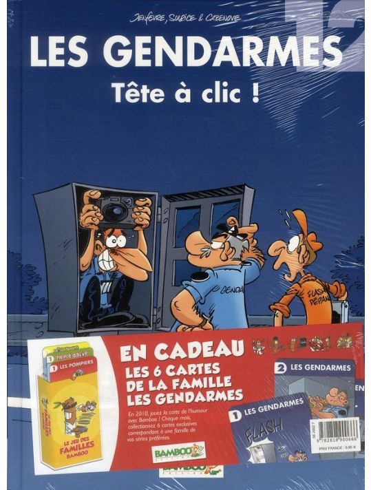 les gendarmes tome 12 - jeu des familles bamboo main product photo